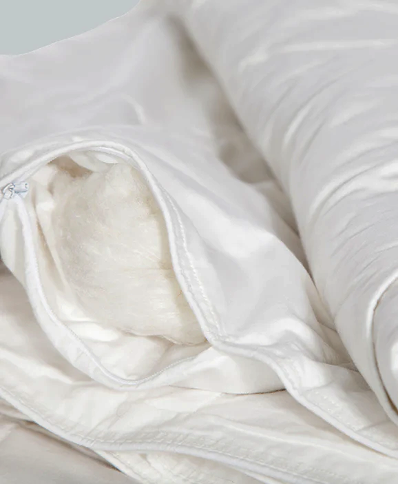 Juegos completos de ropa de cama de seda